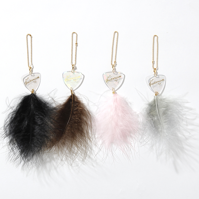 FEATHER CHARM PIERCE -フェザーチャームピアス［4Color］